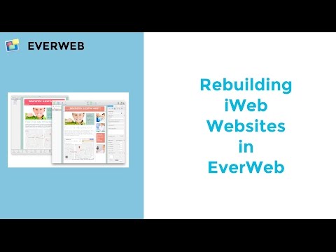 Rebuilding iWeb Websites in EverWeb