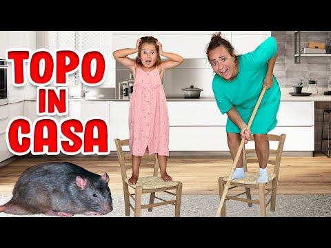 UN TOPO È ENTRATO IN CASA NOSTRA ...MARTINA MISSY MAMMA TY PAPA' SALVO E LEON SCAPPANO