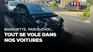 Banquette, pare-choc... tout se vole dans nos voitures