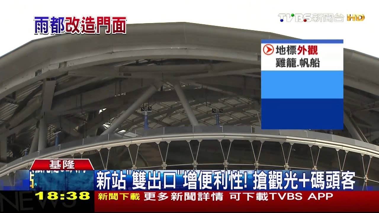 地標搶客!外觀似「雞籠」 基隆新站29日啟用