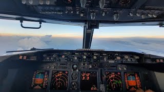 Boeing 737 Stunning Landing Cockpit View | Amazing Pilot Skills | GoPro 12