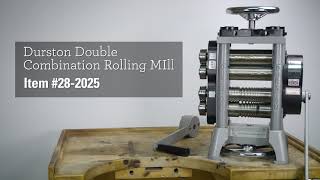 Durston Double Combination Rolling Mill