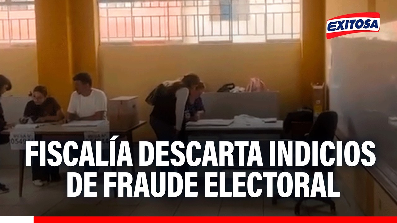 🔴🔵 Ministerio Público del Perú desplegó 6800 fiscales y no detectó fraude, afirma Tomás Aladino