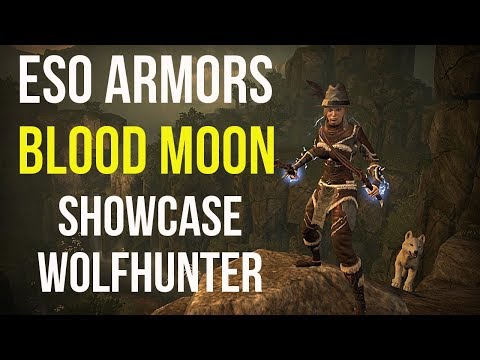 ESO Armor Sets - Blood Moon Medium Armor Set | Wolfhunter