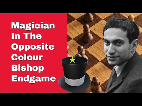 The  Magician In The Opposite Colour Bishop Endgame | Tal vs Radulov: Skopje 1972