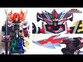Shinkenger DX Kyoryu Origami And Samurai Ha Oh PR Samurai Shark Zord Wotafa S Review