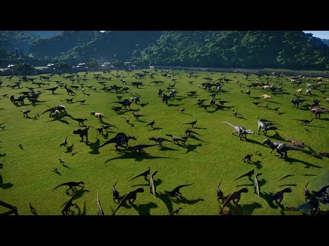 600 CARNIVORES BATTLE ROYALE - Jurassic World Evolution