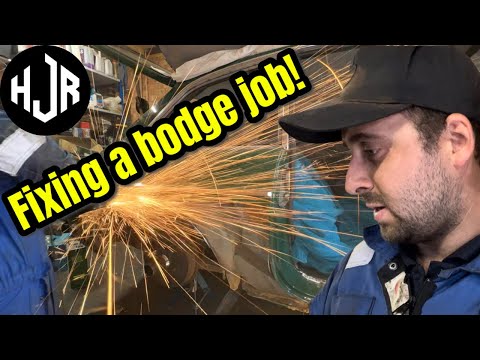 MGB - THE ROT BOX RESURRECTION! MGB gt restoration - Removing the outer sill