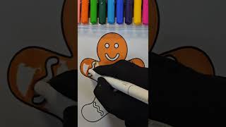 #gingerbread #art #coloring #satisfying #learnngrowofficial