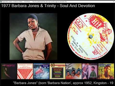 Barbara Jones. trinity _ soul and devotion