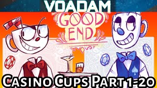 Casino Cups Part 1 through 20 (All Parts!)  Huge Cuphead Comic Dub/Animation Compilation!