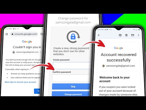 NEW! How to Recover Gmail Account Password without Recovery Email and Phone Number 2023