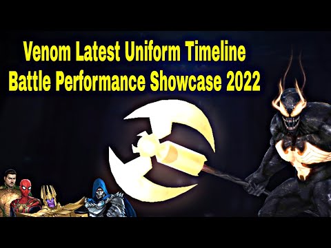Venom T3 Timeline Battle Performance Guide With Latest Uniform 2022 - Marvel Future Fight
