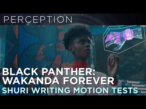 Shuri Writing Look Development Tests