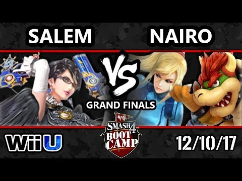 S4BC Smash 4 - NRG | Nairo (Bowser, ZSS) vs MVG | Salem (Bayonetta) - WiiU GF