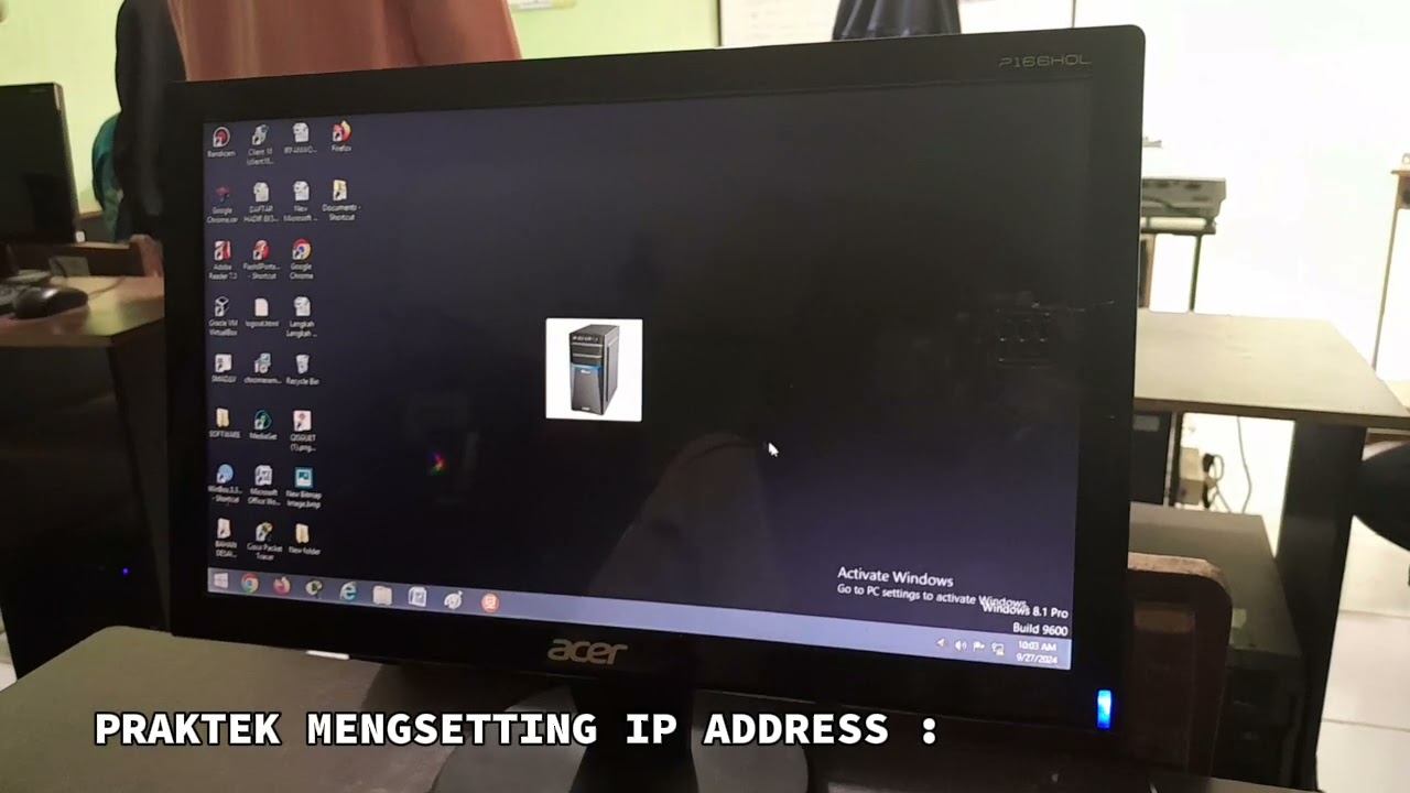 PROJEK PEMASANGAN KONFIGURASI PERANGKAT JARINGAN [ Setting IP address ]