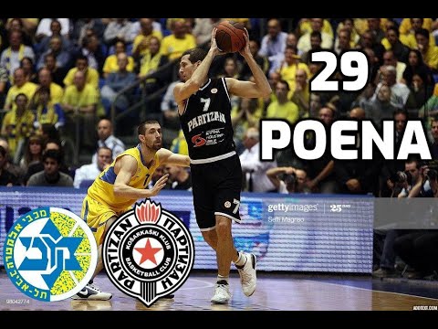 Dušan Kecman | 29 poena vs Maccabi [23.03.2010.]