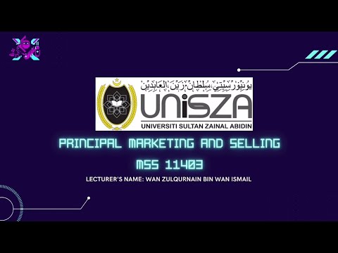 GROUP 9, PRINCIPAL MARKETING AND SELLING :   RESTAURANT SELERA SRI KENIOGAN