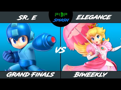 POP Smash, Biweekly #6, Grand Final - S1G Sr. e (Mega Man) vs Elegance (Peach, Zelda) Smash Ultimate