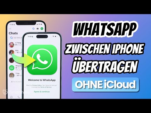 WhatsApp auf neues iPhone übertragen - ohne Backup/iCloud [Neueste Offizielle Tutorial]