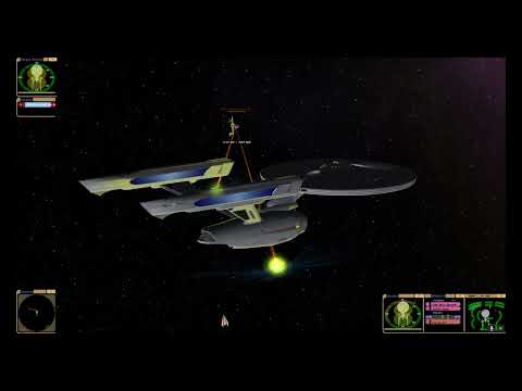 Star Trek Bridge Commander | Connie Refit Refit vs. Borg Tech Constitution Refit.