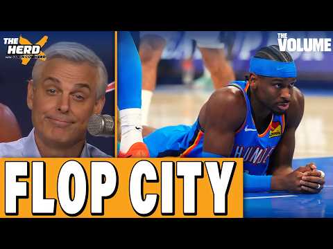 Colin Cowherd: SGA is MAYOR of FLOP CITY + Is Giannis Wemby’s KRYPTONITE? | HERD NBA Thunder-Spurs