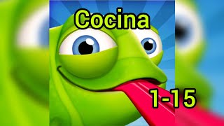Pull my tongue: cocina level 1-15 🎮 |@Gameplay-level16223 |