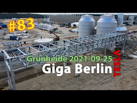 #83 Tesla Giga Berlin • 2021-09-25 • Gigafactory 4K