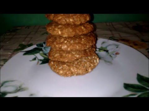 Овсяное печенье без муки,яиц и сахара