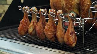 Cuisinart CBB 410 4 in 1 BBQ Basket with Chicken Wing Rack