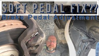 Frontier Soft Brake Pedal Explanation & Solution