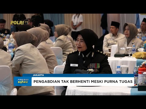 PURNAWIRAWAN POLRI BERKOMITMEN TETAP MENGABDI MESKIPUN TELAH PURNA TUGAS