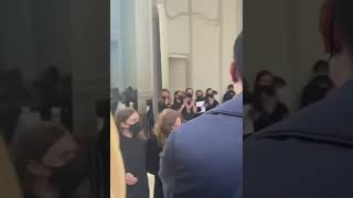 Mary-Kate and Ashley Olsen rare appearance after The Row’s show at Paris Fashion Week - 2022