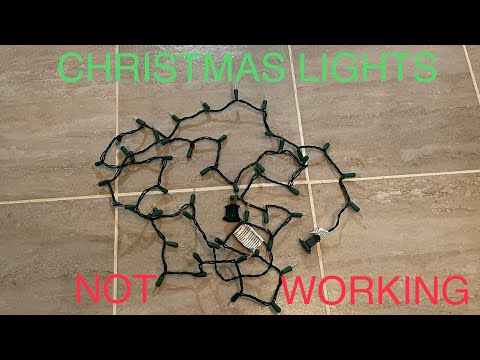 Christmas Lights Not Working (FREE FIX)