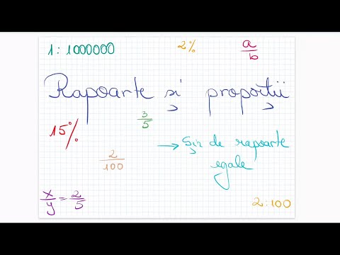 Sir de rapoarte egale - Clasa a VI-a