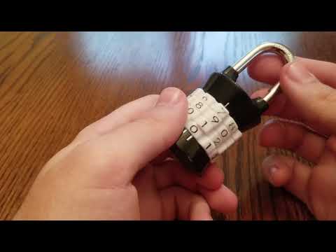 Decoding Master 1535D Combo Lock