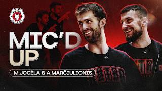 „Kaip aš apie tą picą svajoju dabar...“ | M. Jogėla ir A. Marčiulionis Mic’d Up
