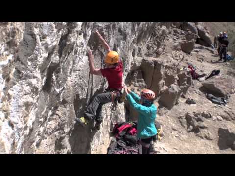 Escalada no PETZL ROC TRIP 2012 na Piedra Parada   Patagônia argentina