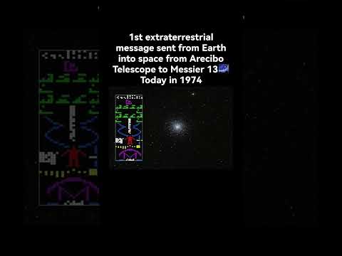 #OTD, June 23 1994, 1st message to space was sent from Earth into space from Arecibo to Messier 13🌌📡