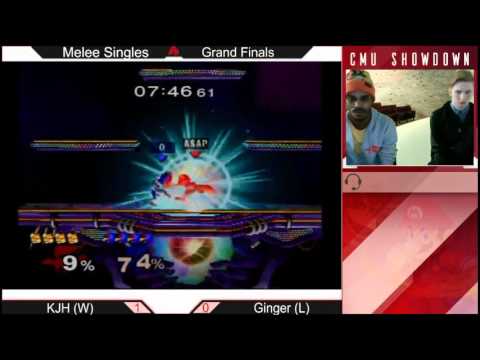 CMU Showdown - KJH (Fox) vs Ginger (Falco) GFs Melee Singles