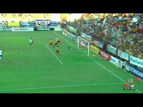 GOL DE PEREYRA - BOCA UNIDOS 0 GIMNASIA LP 1 - FECHA 20 - B NACIONAL (11 02 2013)