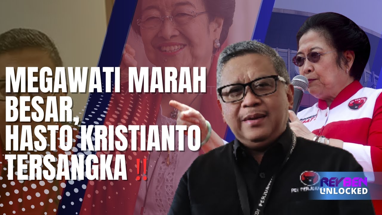 Megawati Marah Besar, Hasto Kristianto Ditetapkan Sebagai Tersangka oleh KPK