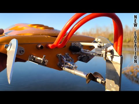Adjustable Stinger Test Deltaforce 35 Fast Electric Rc Boat - 4s 50 & 100c lipo