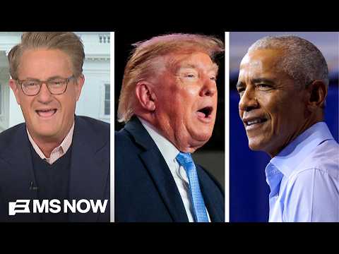 'So STUPID': Joe SLAMS Trump reaction to Obama 'FAKE GOLD' White House joke