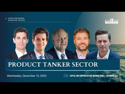 Product Tanker Sector Panel with Senior Executives from DIS, HAFN, STNG & TRMD