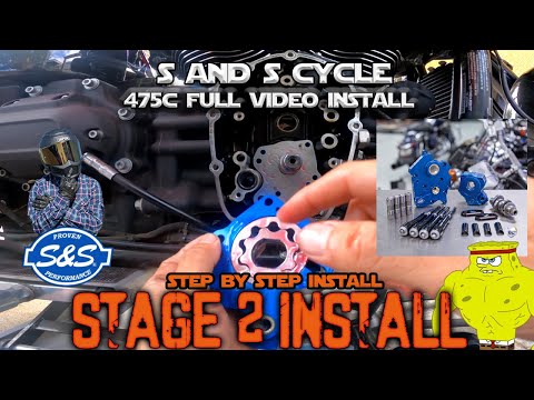 Harley Davidson Stage 2 Install Full Step by Step Walkthrough - S&S 475C