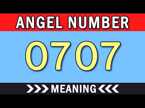 A Powerful Message From Angel Number 0707