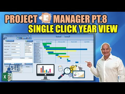 How To Create A Project Manager In Excel Part 1