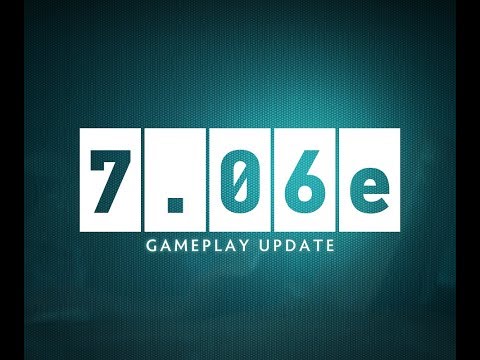 Dota 2 : 7.06e Patch Analysis