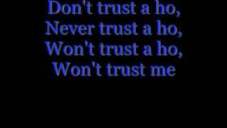 3Oh!3 - Don&#39;t Trust Me (lyrics)